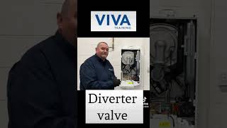 Gas training how a diverter valve works Combi boiler [upl. by Kcirddor]