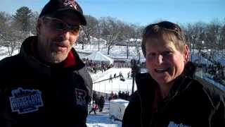 Elk River Head Coach Gordie Roberts on Hockey Day MN 2014 [upl. by Tnerual]