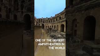 Walking Through Passage Of Ancient Amphitheater In El Jem Tunisia shorts travel tunisia [upl. by Veradi604]