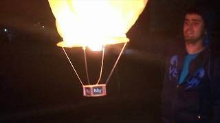 How to Make Air Balloon at Home  Amazing Fire Art [upl. by Asfah]