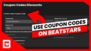 How To Create A Coupon Code On BeatStars [upl. by Elyse]