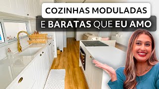 COZINHAS MODULADAS E BARATAS QUE EU AMO [upl. by Cogen145]