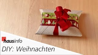 DIY Geschenke selber verpacken  Karton Paket [upl. by Canale]