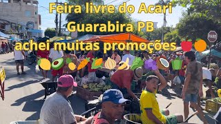 Feira livre do Acari  Guarabira PB 07012024 [upl. by Anelej]