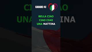 Bella Ciao  karaokestrumentale P1 [upl. by Ataymik112]