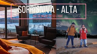 Stay overnight at Sorrisniva  Arctic Wilderness Lodge [upl. by Honig158]