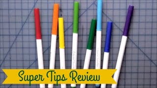 Crayola Super Tips  REVIEW  DEMO [upl. by Tamberg]