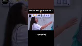 Medical Student Fails Hilariously with Leg Machine 😂 shorts medicalmeme [upl. by Stacee]