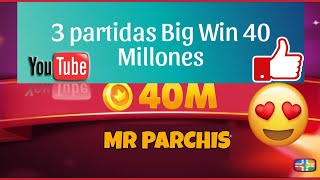 3 partidas Clásico • Parchis Star Big Win 40 Millones [upl. by Gnoix]