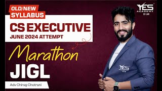 JIGL MARATHON for June 24 Part 1 Old amp New Syllabus  Adv Chirag Chotrani [upl. by Shank]