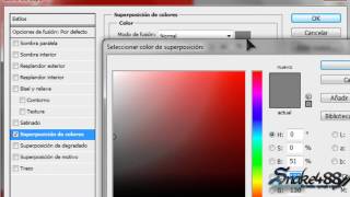 Como elaborar o Hacer o crear una Tarjeta Navideña en Photoshop Tutorial [upl. by Frasquito]