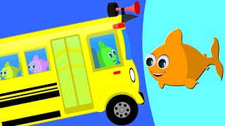 Wheels On The Bus  Nursery Rhymes For Kids  Childrens Songs [upl. by Retrak655]