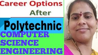 Polytechnic Computer Science Engineering Subjects amp Career options in telugu [upl. by Ellenhoj]