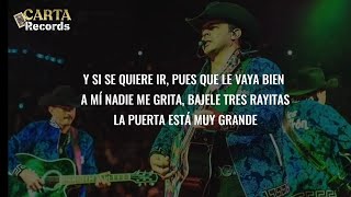 LETRA 🚨  Y Si Se Quiere Ir🍻  Hijos De Barrón🇲🇽  Vídeo Lyrics [upl. by Eerot501]