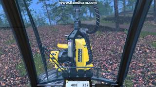 FS2015  Forestry with Joysticks  Ponsse ScorpionKing [upl. by Bourque578]