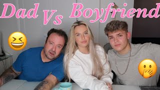 DAD VS BOYFRIEND🤣  WHO KNOWS ME BETTER😝So Funny [upl. by Toms]