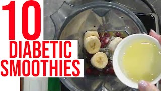 10 Diabetic Smoothies  Diabetics Diet Drink Smoothie Recipe [upl. by Myca]