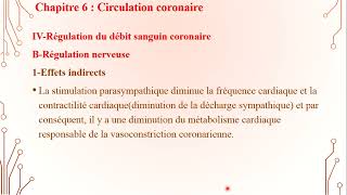 6  Circulation Coronaire 3 [upl. by Hartzell]