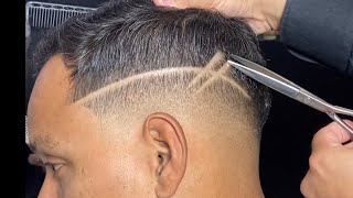 COMO FAZER Risquinho no Cabelo passo a passo  Espedito Alves [upl. by Connett]