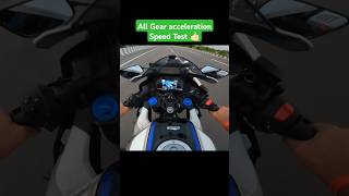 All Gear acceleration Speed Test R15M 2024  shorts short ytshorts r15 rider viralvideo [upl. by Wan]