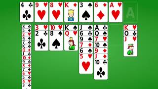 FreeCell Solitaire [upl. by Askwith]