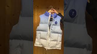 Trapstar Vest irongate badge gilteice blue trapstar [upl. by Chloras399]