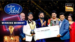 Subhajit Winner Indian idol 15 • Indian idol 15  Indian idol Season 15 Today Episode [upl. by Anaili]