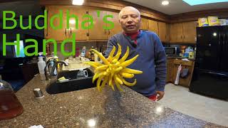 Buddhas Hand Fruit  Fingered Citron [upl. by Siram203]