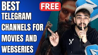 7 Best Telegram Channels for Movies and Series in Hindi FREE 😍 [upl. by Salokkin]