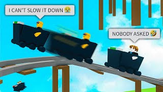 CARTS ROBLOX FUNNY MOMENTS ADMIN TROLLING [upl. by Adaha]