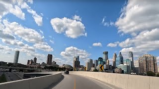 Scenic Drive from Eagan to Minneapolis  SemiCloudy Day Adventure  August 27 2023 [upl. by Venu]