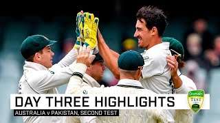 Aussies close in on clean sweep after Yasir century  Second Domain Test [upl. by Gerg236]