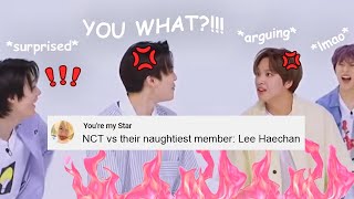 Lee Haechan making NCT lose their patience [upl. by Ardnnaed]