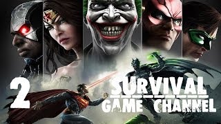 Прохождение Injustice Gods Among Us Ultimate Edition 1080p PC — Часть 2 Криптонит [upl. by Fulvi325]