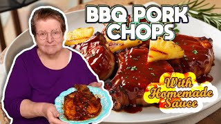 GET READY FOR JUICY BBQ Pork Chops with appalachian homemade sauce [upl. by Baptist]