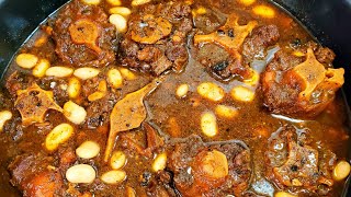 How To Make The Best Stewed Oxtail  JamaicanStyle Oxtails  Blakewrtv kitchen [upl. by Nohpets]