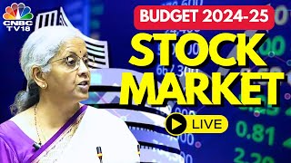 Stock Market LIVE Updates  Budget 2024  Nifty amp Sensex Live  July 25th  Business News Live [upl. by Ahtekahs]