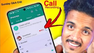 Whatsapp call record kaise kare 2024  How to record whatsapp call  whatsapp call recording app [upl. by Remos]