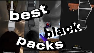 7 Black mlg rush packs  mcpe [upl. by Ettelimay]