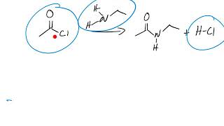 Acid Chloride reacting with amine to synthesize amides part 2 [upl. by Ishmael79]