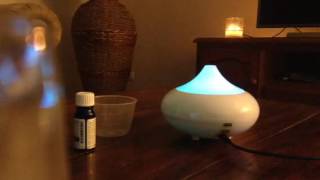 Ultrasonic Aroma Diffuser Instructions [upl. by Laehcim]