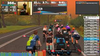 Zwift  Race FRR Tour Britannia  CRP Stage 6 on Knickerbocker in New York [upl. by Racklin650]