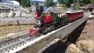 HUGE GScale Garden Railroad [upl. by Anitsihc106]