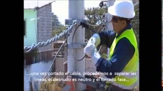 VIDEO TUTORIAL DE INSTALACION Y DESINSTALACION DEL CABLE ANTIHURTO 1X66 [upl. by Donelson]