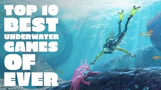 Top 10 underwater games of ever [upl. by Gney105]