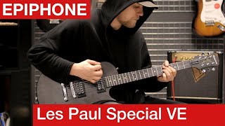 Epiphone Les Paul Special VE  Marshall MG15 Sound TEST [upl. by Melburn]