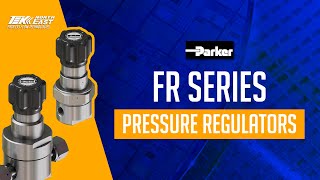 Parker FR Series Pressure Regulators for UHP Semiconductor Gas Delivery [upl. by Aihsenek361]