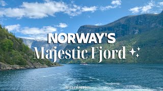 Exploring Norways Majestic Fjord  Sognefjord in a Nutshell  Silent Travel Vlog [upl. by Ahsilav]