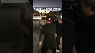 Tarik Skubals wife surprised him with a new car for his birthday His friends surprised him with [upl. by Kris]