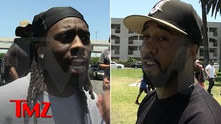 Kai Cenat and Jason Martin Explain Kendrick Lamars Compton Giveaway  TMZ [upl. by Gronseth630]